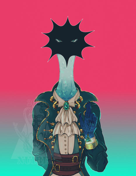 &quot;Pray for Shess&quot;, OC bust simple-shad