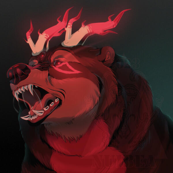 Commission for NissaFy, headshot full-shad