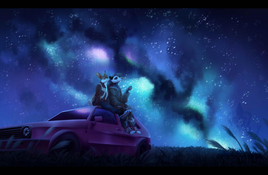 Gift art for Ramahuro.