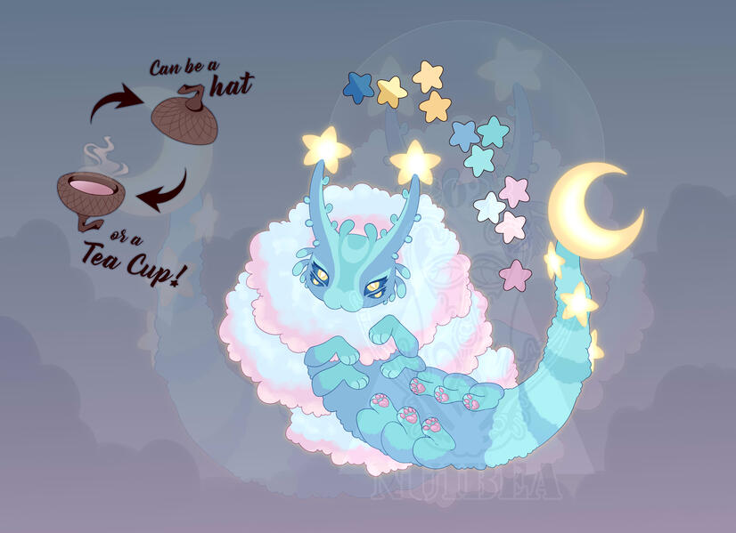 Custom design (art trade) for Taïga Blackfield